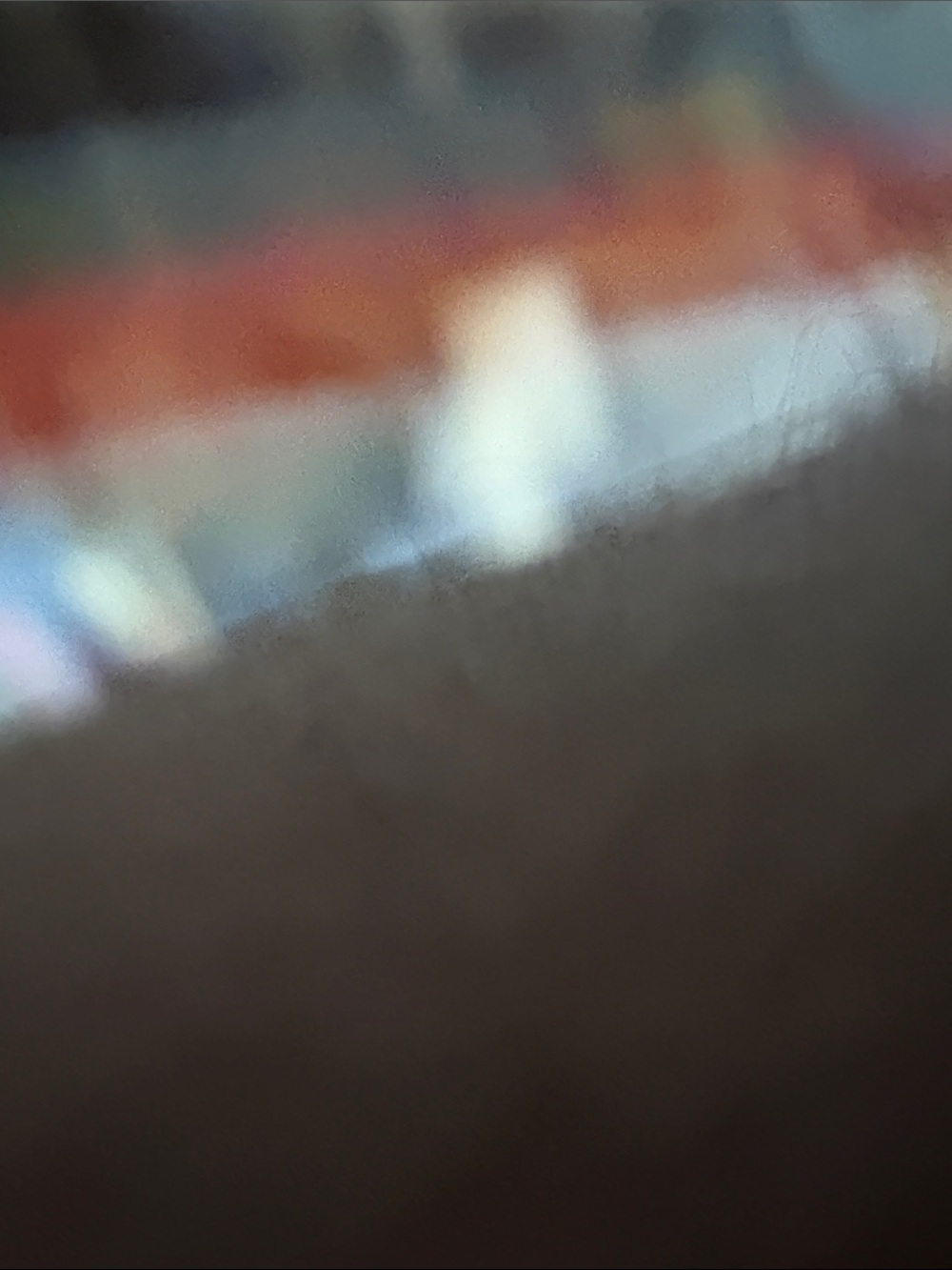 Abstract Blurry Image Print - Neutral Tones